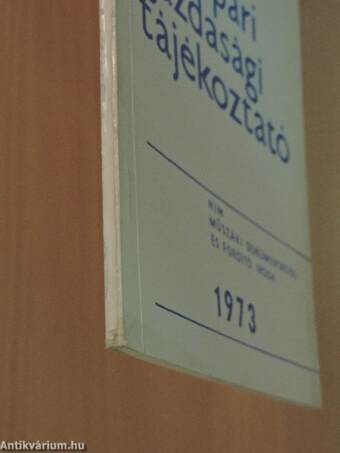 Vegyipari Gazdasági Tájékoztató 1973/5.