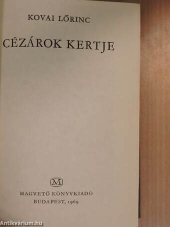 Cézárok kertje