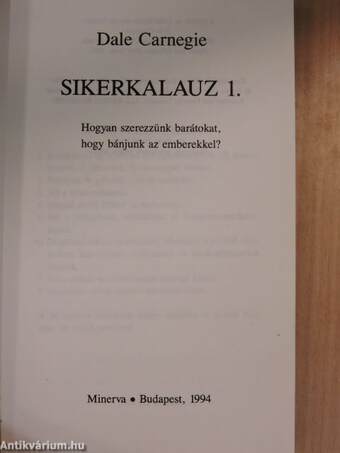 Sikerkalauz 1.