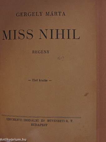 Miss Nihil