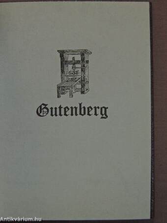 Gutenberg (minikönyv)