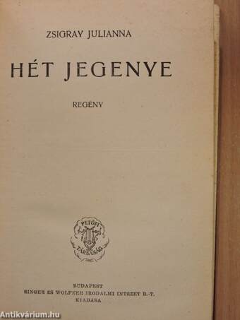 Hét jegenye