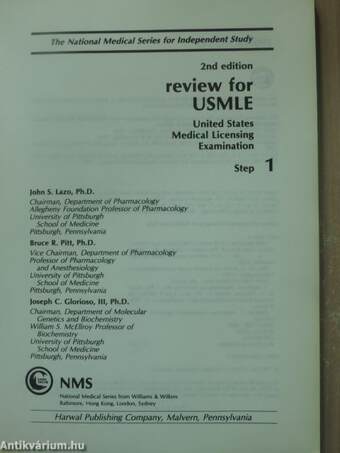 Review for USMLE Step 1