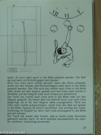 Kleine Tennis-Schule