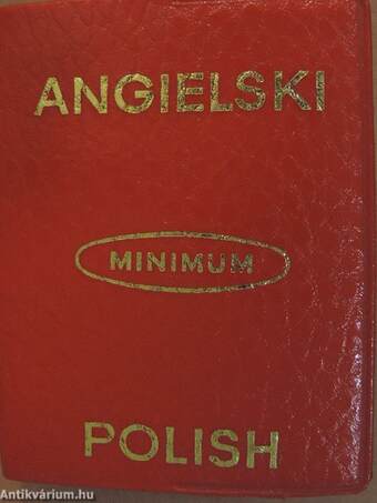 English-polish and Polish-english minimum dictionary (minikönyv)