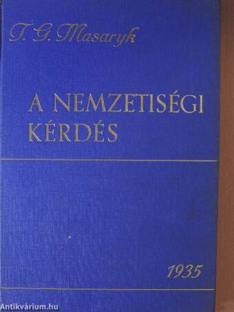 A nemzetiségi kérdés