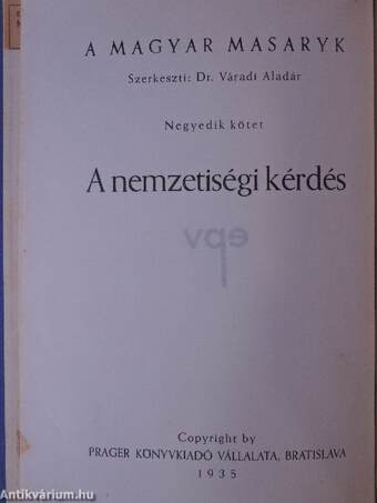 A nemzetiségi kérdés