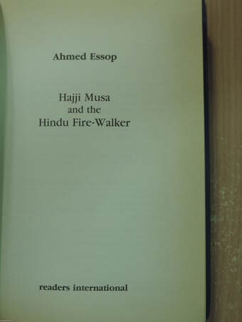 Hajji Musa and the Hindu Fire-Walker