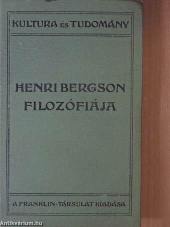 Henri Bergson filozófiája