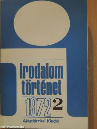 Irodalomtörténet 1972/2.