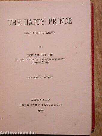 The Happy Prince and other tales