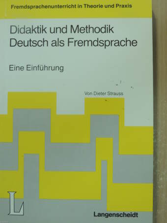 Didaktik und Methodik Deutsch als Fremdsprache