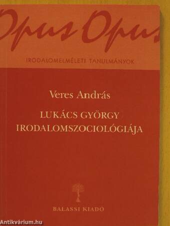 Lukács György irodalomszociológiája