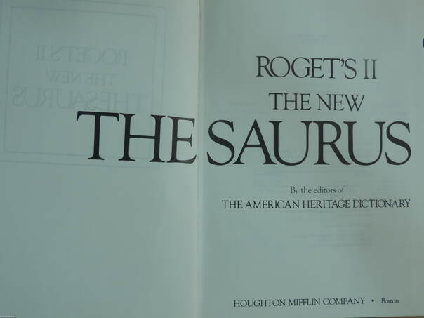 Roget's II: The New Thesaurus