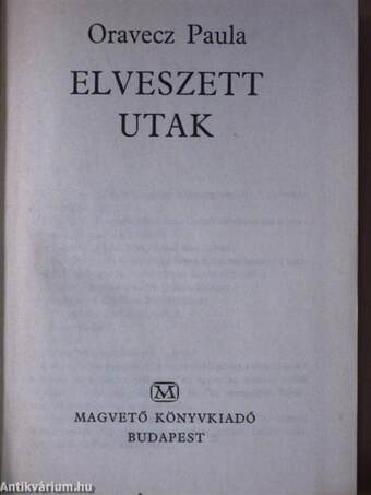 Elveszett utak