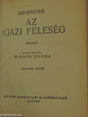 Az igazi feleség I-III.