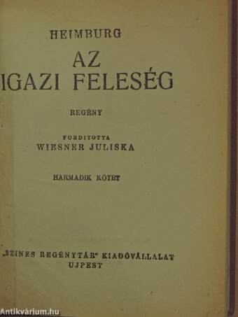 Az igazi feleség I-III.