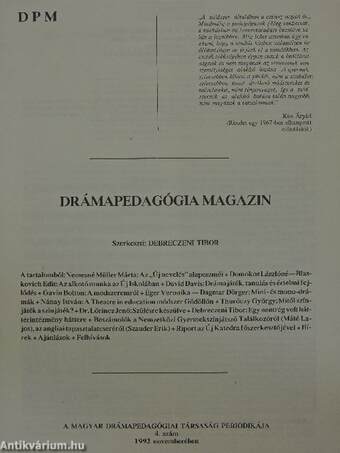 Drámapedagógiai Magazin 4.