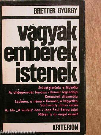 Vágyak, emberek, istenek