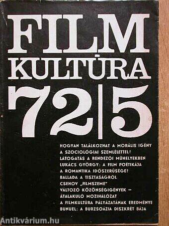 Filmkultúra 1972. szeptember-október