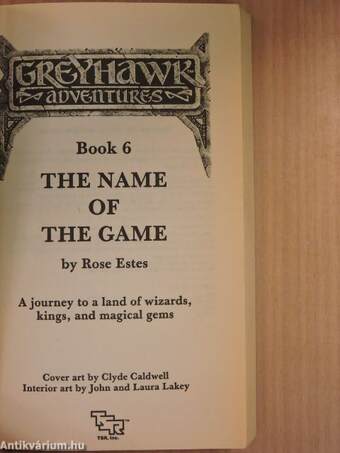 The name of the game