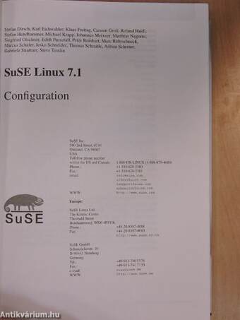 SuSE Linux 7.1 - Configuration