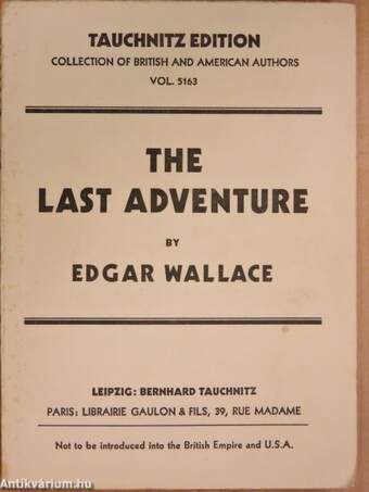 The last adventure