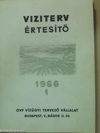 Viziterv Értesitő 1966/1.