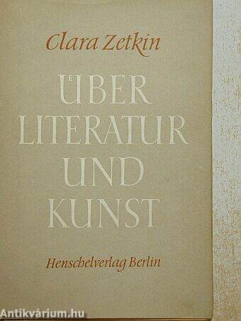 Über Literatur und Kunst