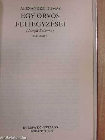 Egy orvos feljegyzései 1-4.