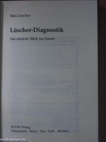 Lüscher Diagnostik