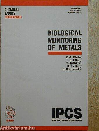 Biological Monitoring of Metals