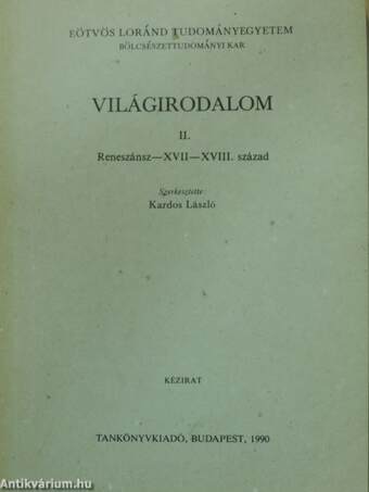 Világirodalom II.