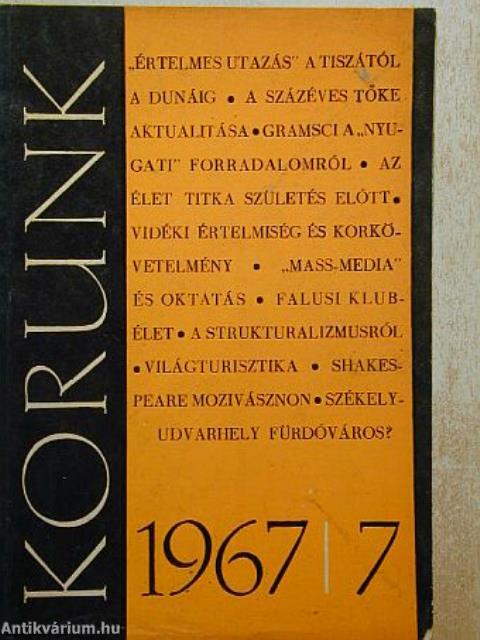 Korunk 1967. július