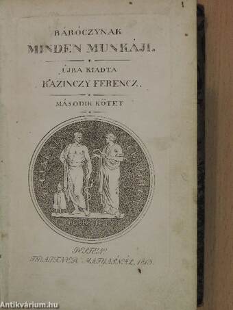 Báróczynak minden munkáji II. (töredék)