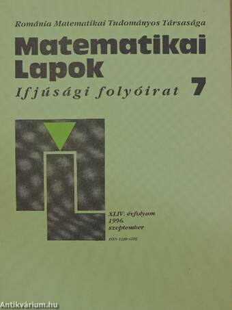 Matematikai Lapok 1996. szeptember