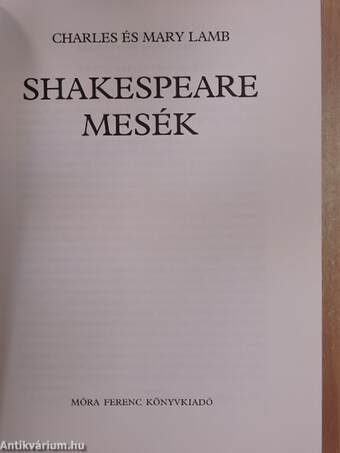 Shakespeare mesék