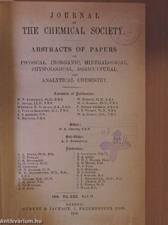 Journal of the Chemical Society 1896/II.