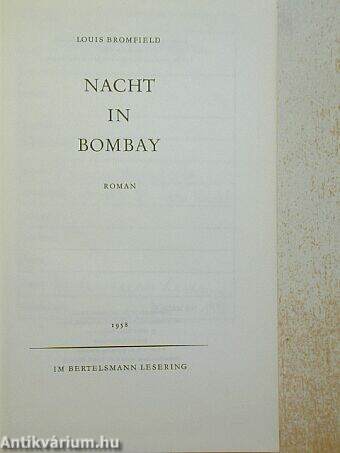 Nacht in Bombay