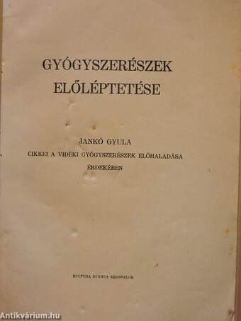 Gyógyszerészek előléptetése