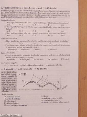 Problémafeladatok biológiából