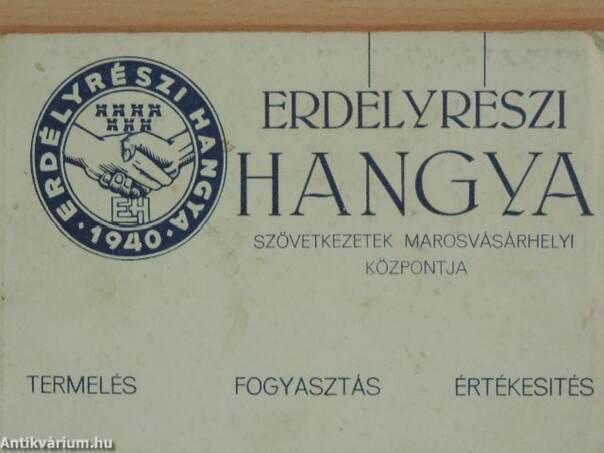 Erdélyrészi Hangya Szövetkezetek marosvásárhelyi központja