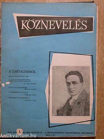 Köznevelés 1969. (nem teljes évfolyam)