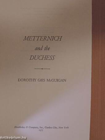 Metternich and the Duchess