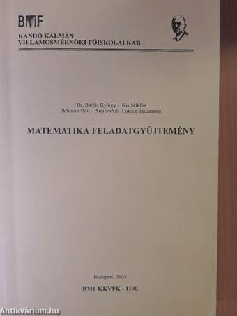 Matematika feladatgyűjtemény