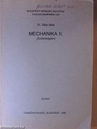 Mechanika II.