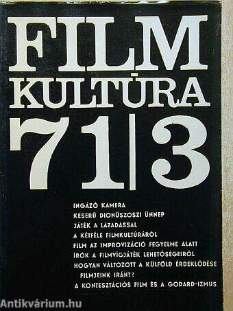 Filmkultúra 1971. május-június