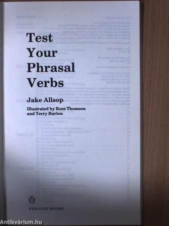 Test Your Phrasal Verbs