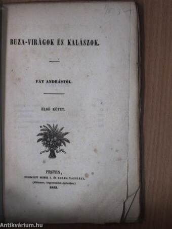 Buza-virágok és kalászok I-II. (rossz állapotú)