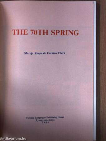 The 70th Spring